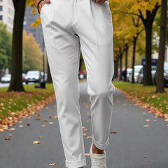 Men Mid-Rise Slim Fit Gurkha Italian Pants